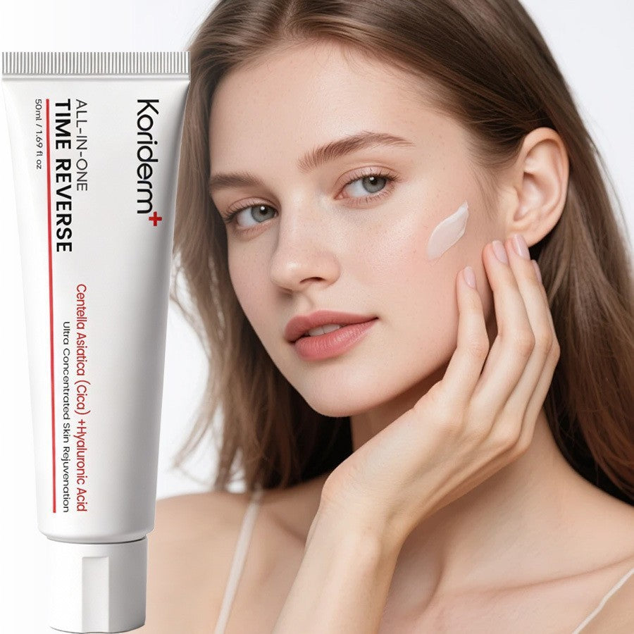 Koriderm+ Crema Facial All-in-One | Centella Asiática + Ácido Hialurónico | 50 ml